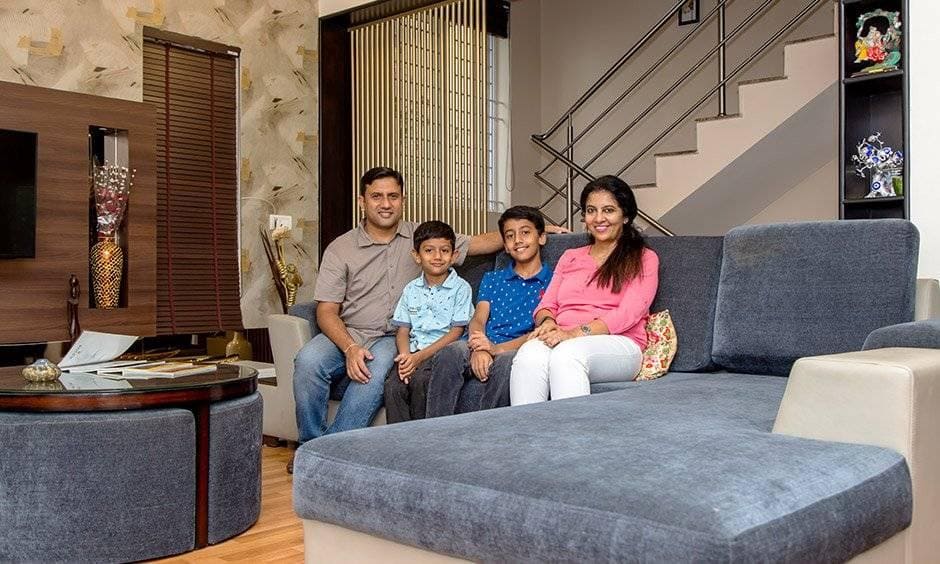 DC interior design company in bangalore designed amrainder home in sarjapur road