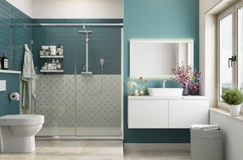 How to organise your bathroom