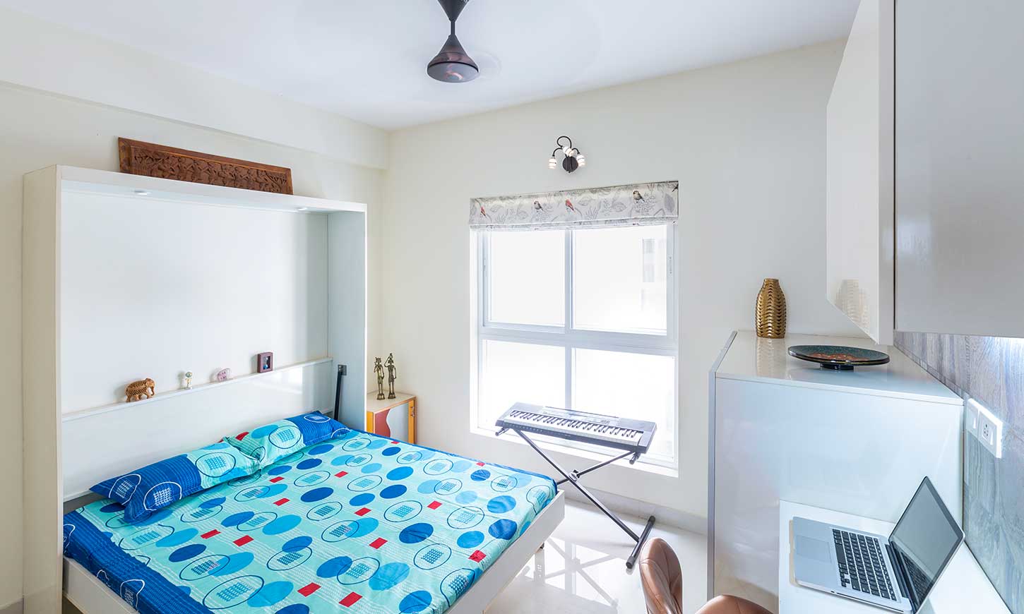 Murphy bed designed by best interior company in bangalore