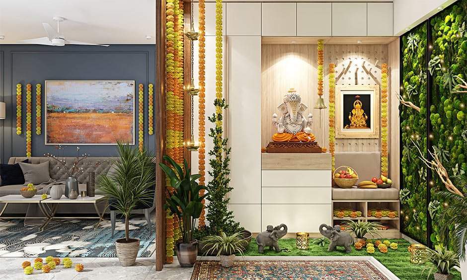 Eco-friendly and easy decoration ideas for Ganesha chaturthi at home