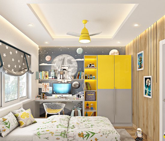 Home interior services include gypsum ceiling service provided by designcafe