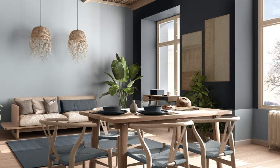 How to design simple dining room for a cosy space