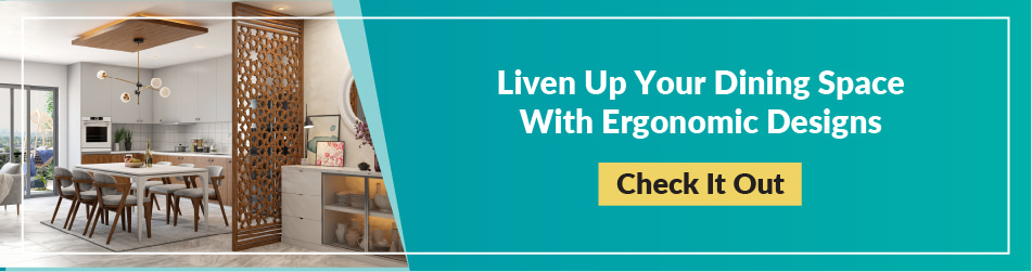 Liven up your dining space with ergonomic designs