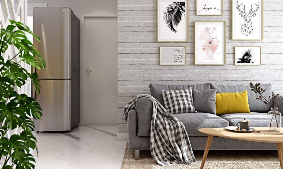 Living room sofa design in 1bhk house interior design