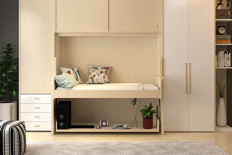 modern bedroom sets where the furniture and decor is fuss-free in terms of colour