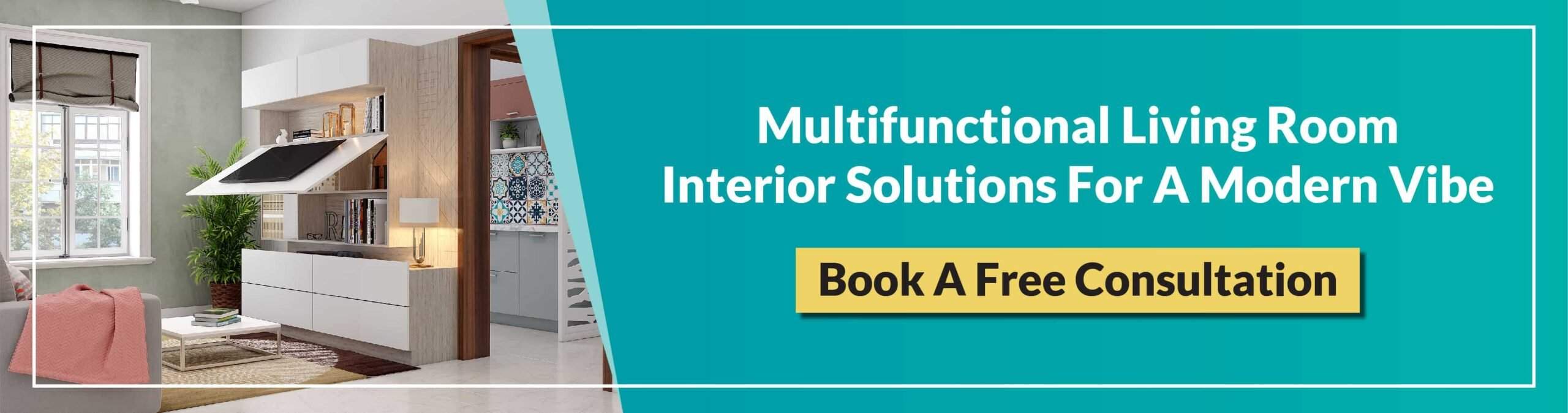 Multifunctional living room interior solutions for a modern vibe