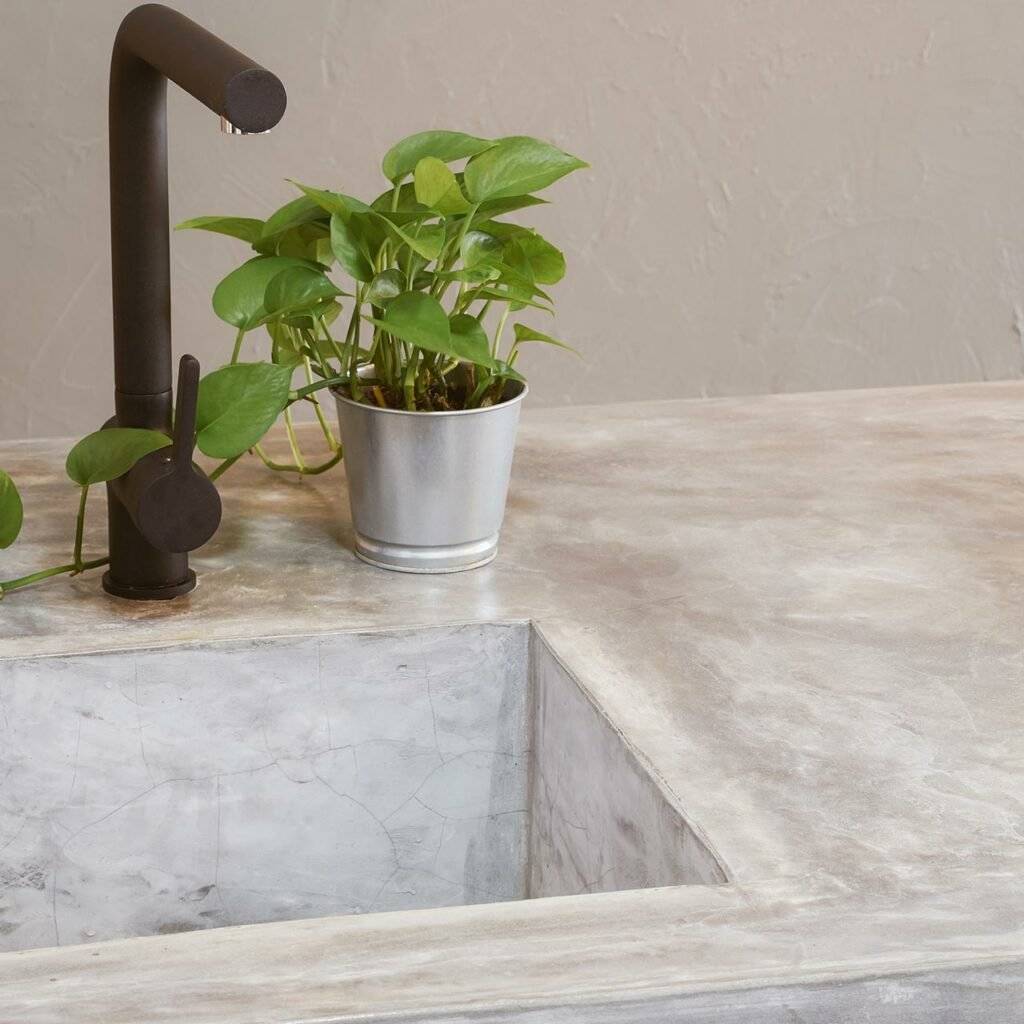 Recycled kitchen countertops which is a rage among environmentally consious homeowners.