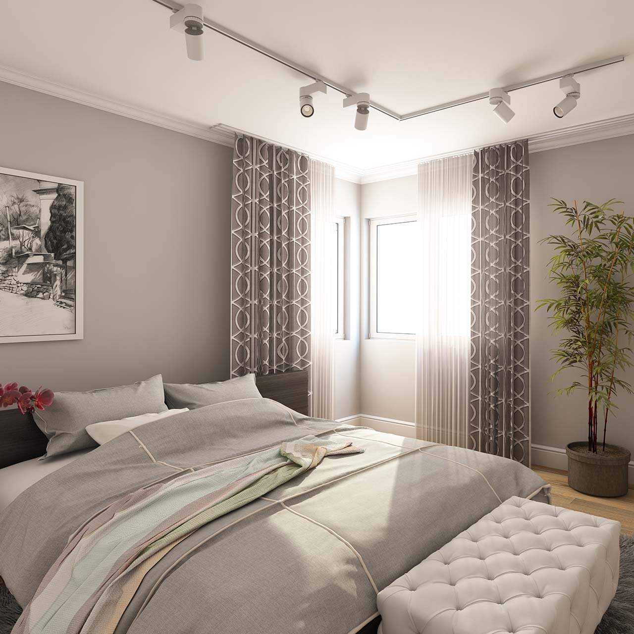 Country style interior design with simplicity for sophistication