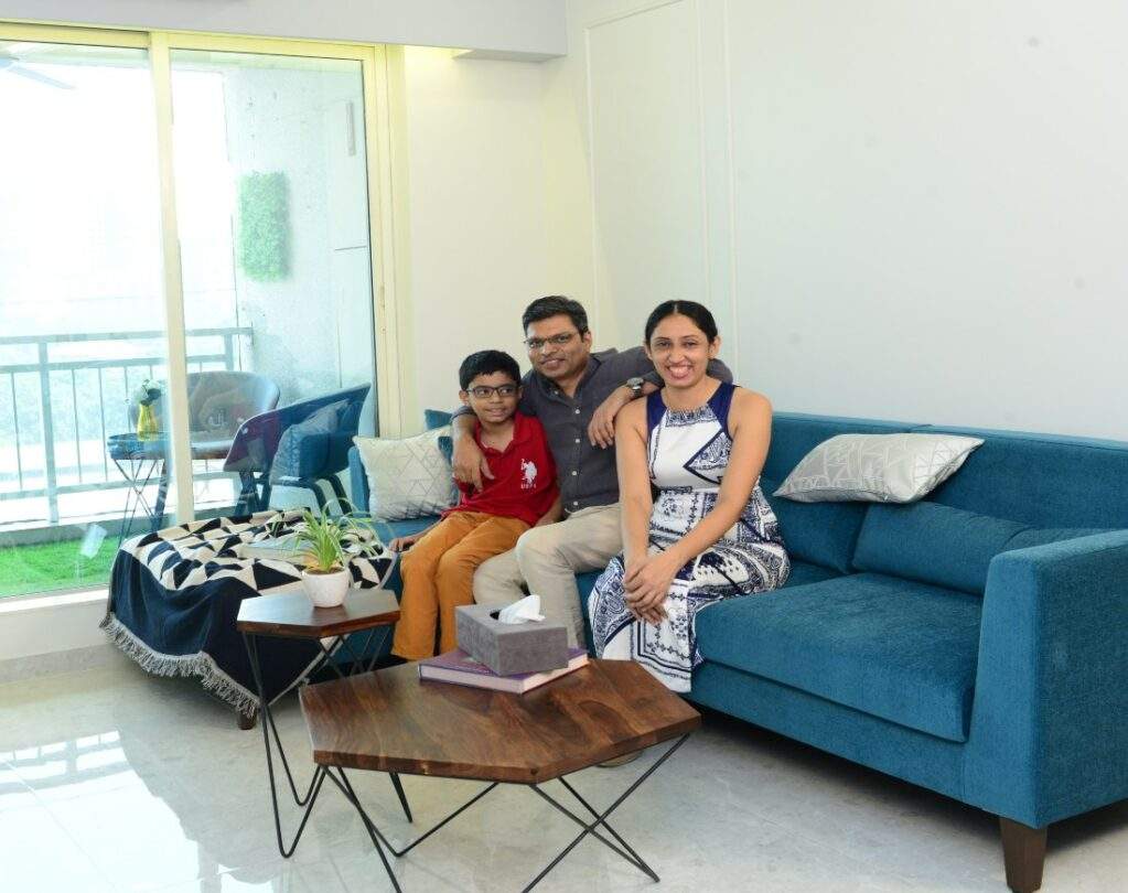 Living room designed by top 10 interior design companies in bangalore