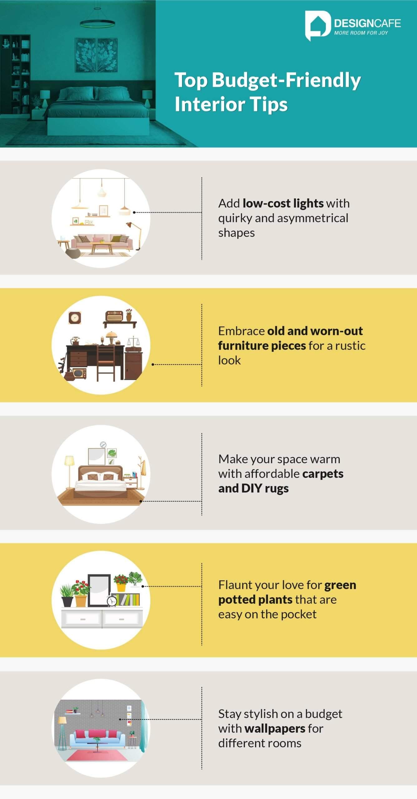 Top budget-friendly interior tips for your home