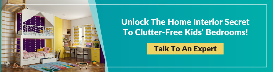 Unlock the home interior secret to clutter free kids' bedrooms!