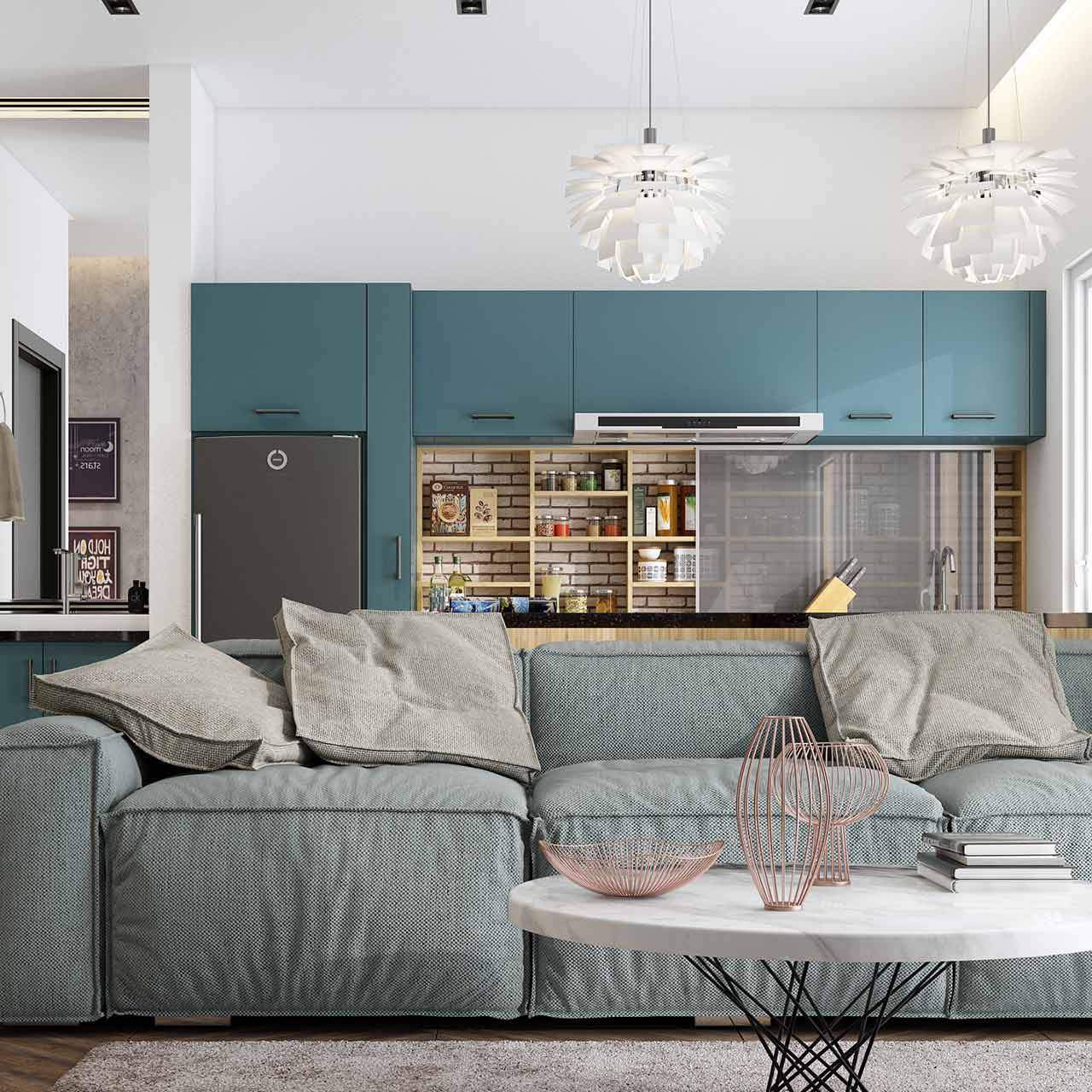 Vintage and contemporary styled design for farmhouse