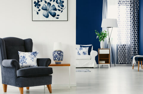 wall colour combination for living room