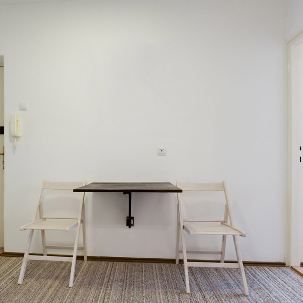 Wall Mounted Dining Tables Are Foldable Tables That Can Be Lifted Up To The Wall When Not In Use