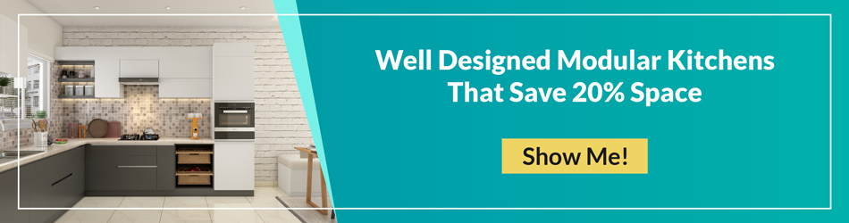 Well designed modular kitchens that save 20% space