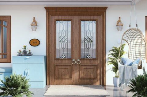 Wooden Safety Door Design Ideas