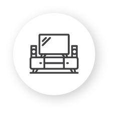 Complete home interiors includes false ceiling, painting, electrical, civil works, shower partition